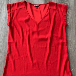 Express V Neck Blouse